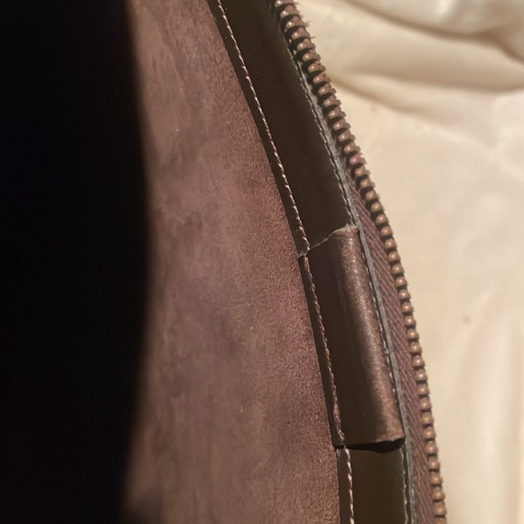 1960’s Hermes Paris Brown Leather Portfolio - Picture 7 of 8